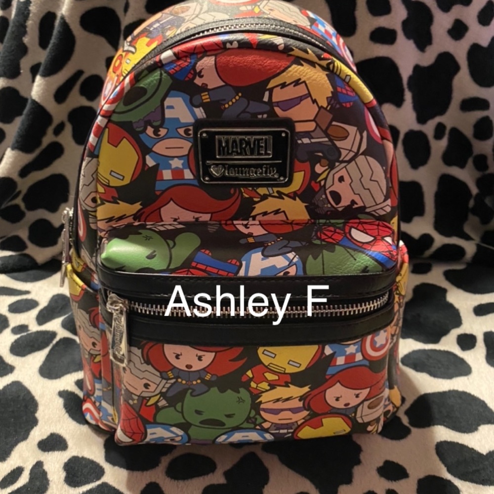 Marvel avengers chibi loungefly backpack